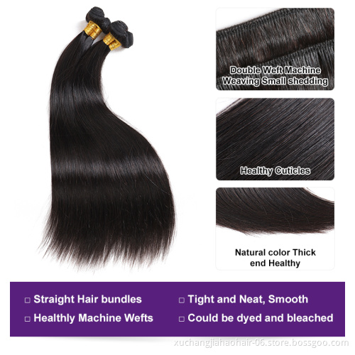 2021 hot wholesale product  factory direct double drawn remy hair hand made straight hair brown color human hair
